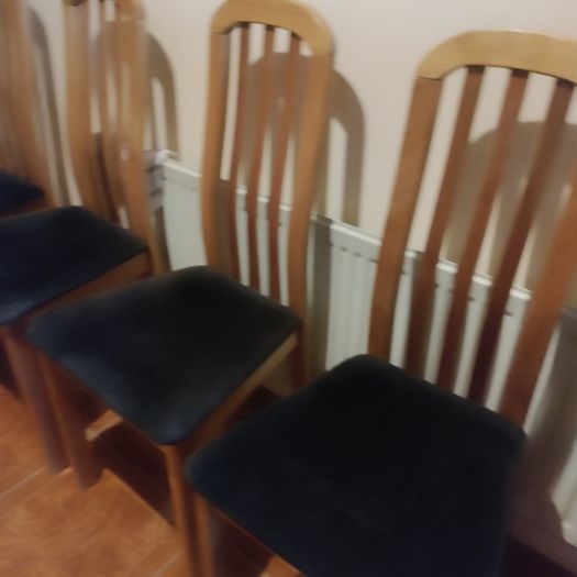 set of Danish dining chairs