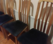 set of Danish dining chairs