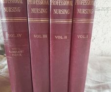 Modern Professional Nursing Complete Set