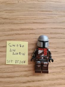 lego sw1170 Din Djarin Mandalorian, set star wars 75307