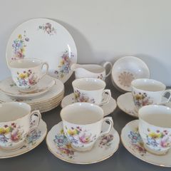 21 piece Royal Imperial  Tea Set