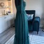 Brand New Beautiful Emerald Green Long Dress Size S UK 8 / EU 36 Image 8