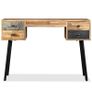 Writing Desk Solid Reclaimed Teak 110x50x76 cm Image 5