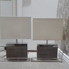 A pair of meadows and Byrne table lamps