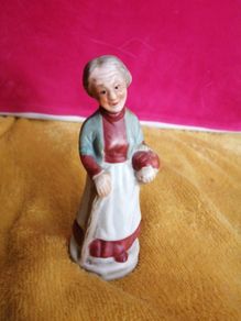 Vintage Hand-painted ceramic figurine