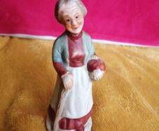 Vintage Hand-painted ceramic figurine