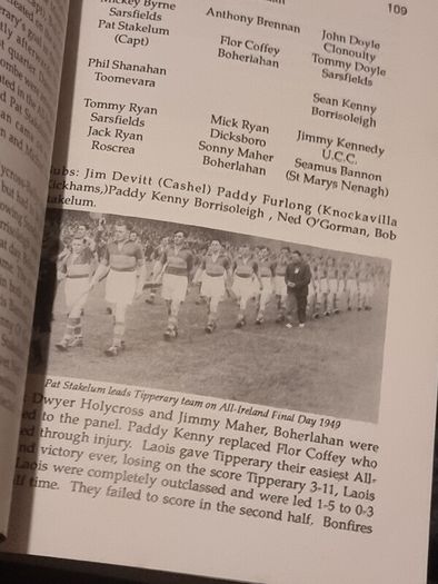 Gaelic Games in Holycross Ballycahill 1884-1990