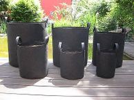 main image for ad 26L Smart Grow Pot Bag Hydroponics Aeroponics Fabric Geotextile