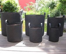 26L Smart Grow Pot Bag Hydroponics Aeroponics Fabric Geotextile