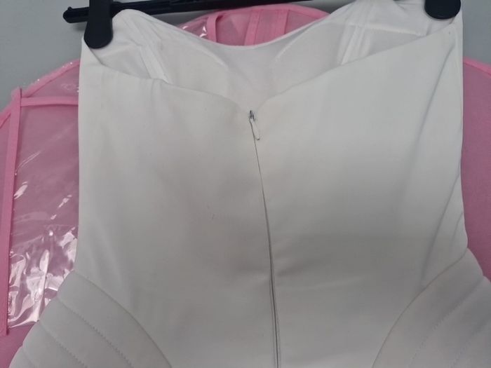 Ivory white Debs dress