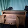 solid wooden cabinet Image 2