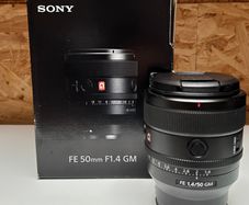 sony FE 50mm f/1.4 GM lens / G master