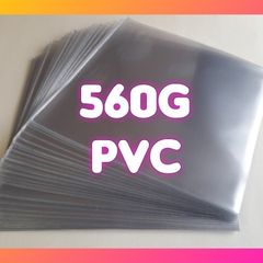 75 x 12" PREMIUM QUALITY PVC Vinyl Record Sleeves 140 Micron - HEAVY DUTY LP Album Covers 560 Gauge Thick