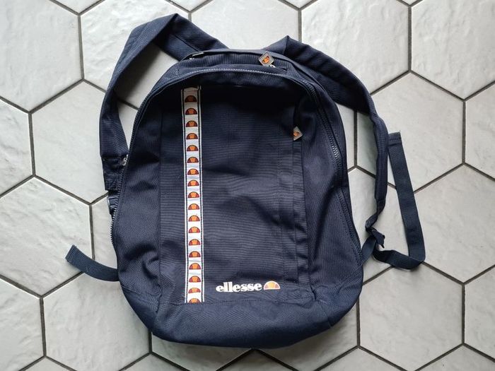 backpack ellesse blue orange