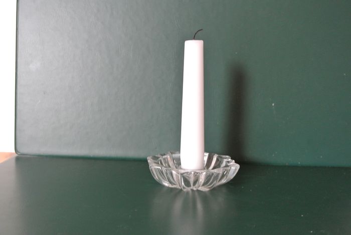 Beautiful Crystal Glass Candle Holder