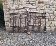 Antique Wrought Iron Gatesates from 1883