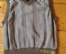 Age 2-3 Brown Sleeveless EXIT Jumper