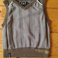 Age 2-3 Brown Sleeveless EXIT Jumper