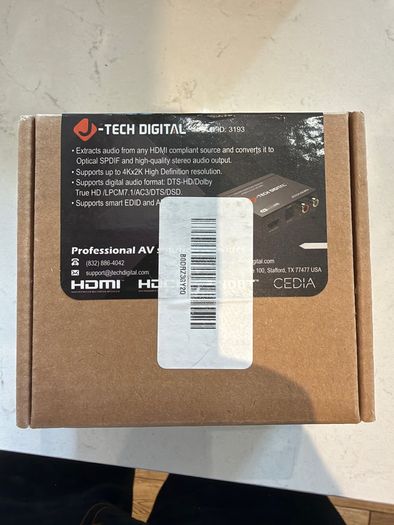 J-Tech Digital HDMI Audio Extractor