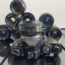 Chinon camera & 9x lenses Pentax K mount Image 3