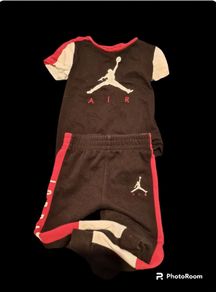 boys air jordan t shirt and joggers set