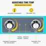 6.5L Ultrasonic Cleaner Jewelry Cleaner with Heater Timer for Jewelry Cleaning Knob Control Image 6