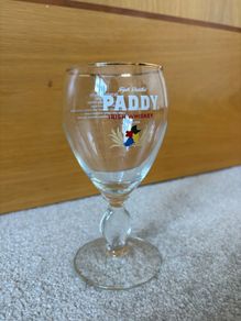 Vintage Paddy Irish Whiskey Glass