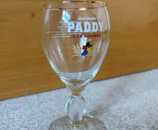 Vintage Paddy Irish Whiskey Glass