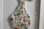 Handmade Framed Duck Pique Assiette Mosaic