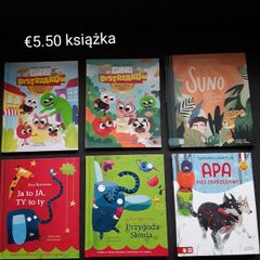Polish kids books ksiazki dla dzieci na wiek 5+ nowe
