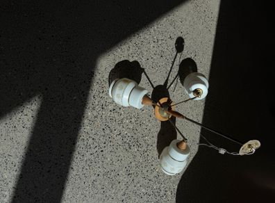 Vintage 50's ceiling light