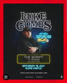 Luke Combs Slane Castle