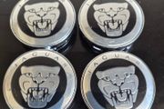 Jaguar caps BLACK (For Aftermarket) FREE POST