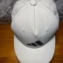 Adidas Three Stripe Life Off-White Baseball Cap Hat One Size Fits Most Image 3