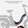 AVAKA BZ20 PLUS Electric Bike - Alloy Wheel Image 8