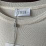 jumper bnwt savida cream pleated back jumper size medium Image 4