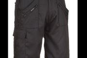 Portwest Action Shorts - Black - Size 3XL