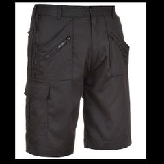 Portwest Action Shorts - Black - Size 3XL