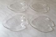 4 Small Fish Plates