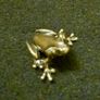 3 brass frogs. Image 7