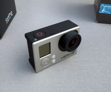 GoPro Hero 3+ Black Edition with waterproof housing