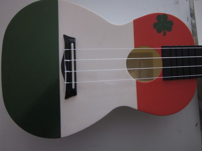 Brunswick BU50CIRE Ukulele Concert ABS Ireland Tricolour Flag