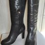 Leather Karen Millen high boots Image 3