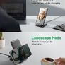 Wireless Charger, 15W Fast Wireless Charging Stand Qi Certified Sleep-friendly Adaptive Light & Dual Charging Modes for iPhone 15 14 13 12 11 Pro Max XR Plus Samsung S23 S22 Google Pixel LG etc Image 3