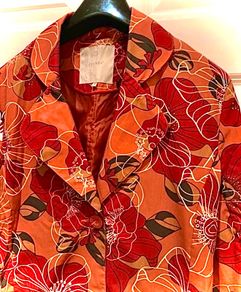 Lightweight Floral Above-the-Knee Statement Jacket