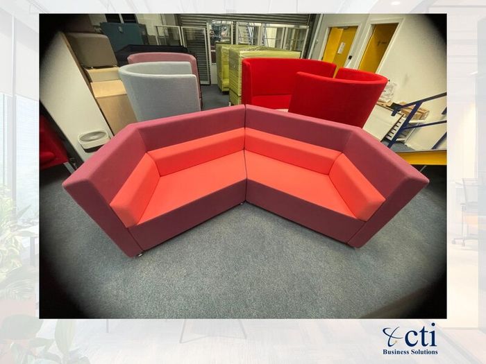 Office Lounge Seating - 2 Piece - Grade A