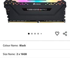 32gb 2x16 vengeance ddr4 Pro BRAND NEW