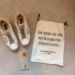 Golden Goose shearling superstar trainers