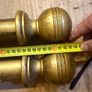 Antique Gold Curtain Poles Image 3
