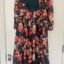 Coast long sleeve open back maxi dress Image 3
